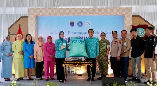 Pemkab OKI dan TP PKK Luncurkan Bank Sampah PKK Lestari, Ubah Sampah Jadi Rupiah dan Dorong Ekonomi Warga