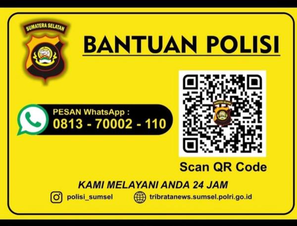 Pengaduan Cepat! Ingat Nomor Bantuan Polda Sumsel