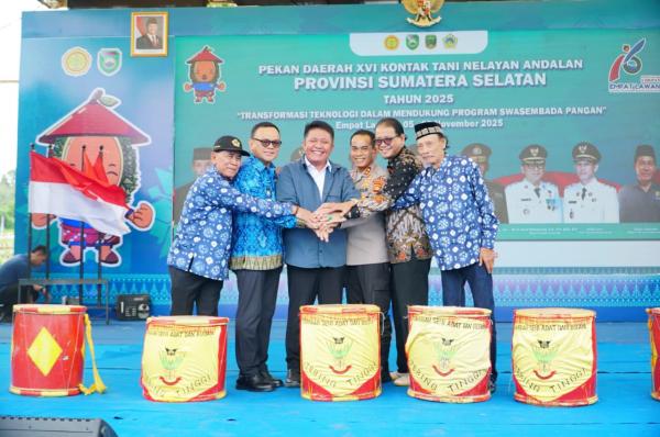 Pertahankan Status Lumbung Pangan Nasional, Herman Deru Puji Peran Petani pada Pembukaan PEDA KTNA