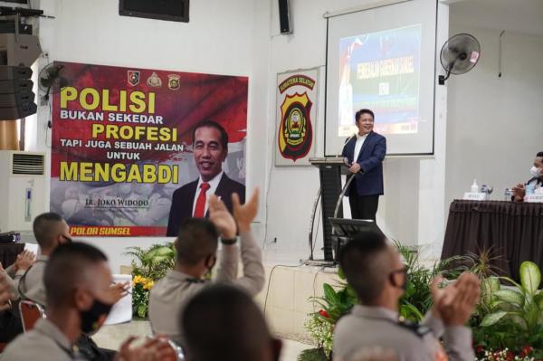 Pesan HD Kepada 262 Siswa Diktuk Bintara Polri SPN Polda Sumsel: Jaga Citra Polri Sekuat TenagaÂ 