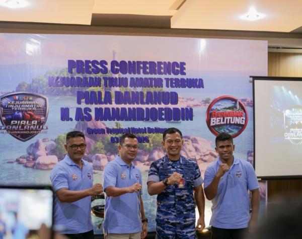 Piala Danlanud H AS Hanandjoeddin: Sinergi Strategis Sports Tourism  Terbesar di Belitung, Targetkan Ratusan Petinju Nasional