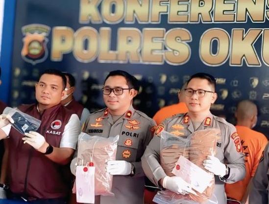 Polres OKU Timur Bongkar Jaringan Ganja Lintas Kabupaten, Sita 2,5 Kg dan Ungkap Kendali dari Dalam Lapas