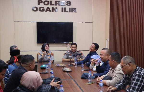 Polres Ogan Ilir dan FJCS Perkuat Sinergi Untuk Wujudkan Informasi Akurat untuk Masyarakat