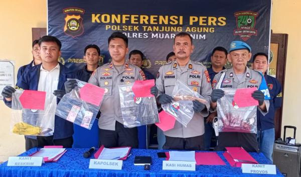 Polsek Tanjung Agung Ringkus Komplotan Begal Sopir Truk yang Sempat Viral di Muara Enim, Tiga Pelaku Ditangkap dan Satu Masuk Daftar Buronan