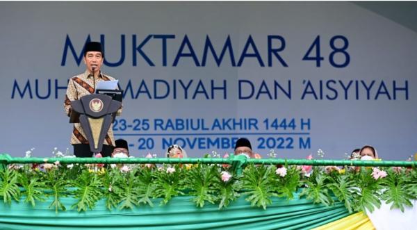 Presiden Apresiasi Kontribusi Muhammadiyah Dorong Peningkatan Kualitas SDM Hadapi Kompetisi Global
