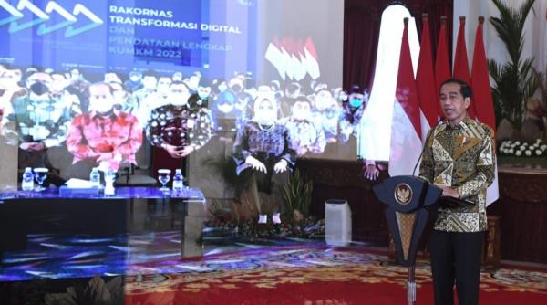 Presiden Dorong Peningkatan Pelaku UMKM dalam Ekosistem Digital