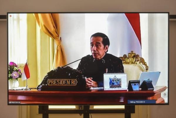Presiden Ingatkan Gubernur Agar Perhatikan Perkembangan Covid-19 di Wilayahnya
