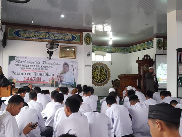 Ramadhan 1447 H Resmi Dibuka di SMK Negeri 2 Palembang, Fokus Pembentukan Karakter Siswa