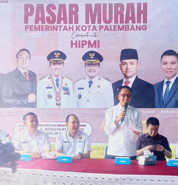 Ratu Dewa Buka Pasar Murah di Sukamulya: Kolaborasi Pemkot dan HIPMI Bantu Masyarakat Dapatkan Harga Terjangkau