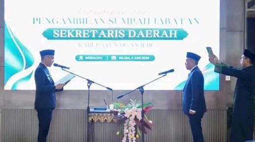 Resmi Jabat Sekda Ogan Ilir, Dicky Syailendra Siap Bangun Komunikasi Antar ASN dan Perkuat Kinerja Pemerintahan