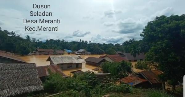 Sebanyak 10 Desa Terdampak Banjir di Kabupaten Landak