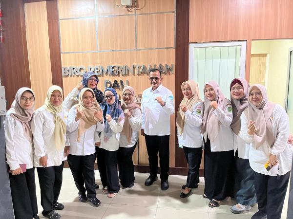 Sekda Edward Candra Silaturahmi ke Kantor OPD Usai Libur Lebaran, Pastikan Pelayanan Publik Tetap Prima