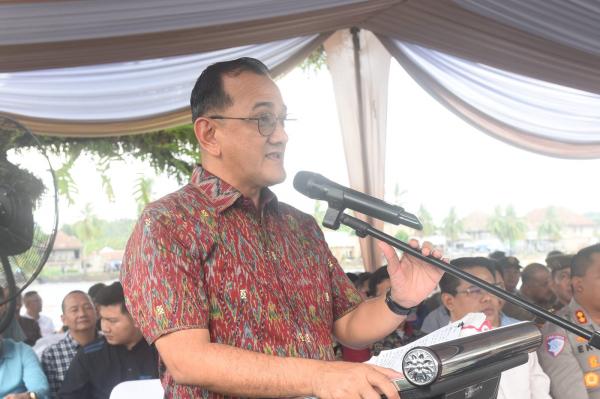 Sekda Sumsel Edward Candra Hadiri Tradisi Midang Morge Siwe di Kayuagung, Apresiasi Nilai Budaya dan Pariwisata