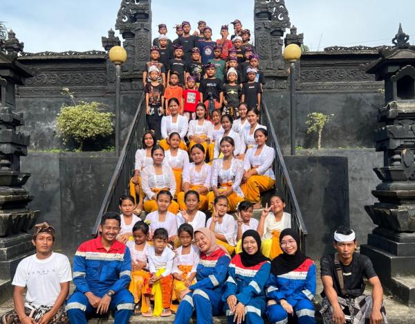 Semangat Anak-anak Kabupaten OKU Menjaga Warisan Budaya di Rumah Belajar Sekaa Nguda