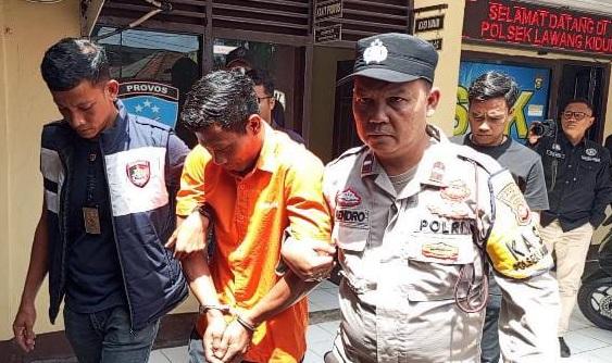 Tersangka Jambret Terekam CCTV Saat Beraksi, Ditangkap Polisi Saat Tertidur di Rumahnya
