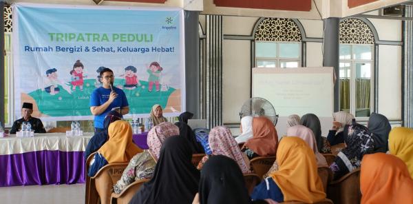 Tripatra Peduli Dorong Literasi Gizi Seimbang dan Pola Hidup Bersih Sehat di Kabupaten Muba