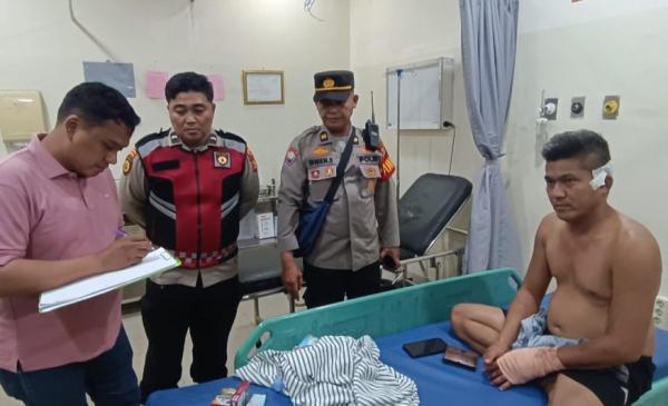 Tukang Tambal Ban di Jakabaring Terkapar Ditusuk Pedagang Cover Jok Motor, Polisi Dalami Motif Persoalan Pribadi