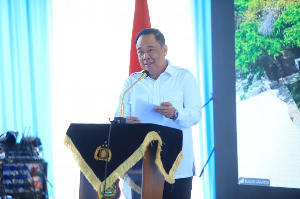 Wagub Cik Ujang Puji Sinergi Polda Sumsel dan Bulog Wujudkan Pangan Murah untuk Warga