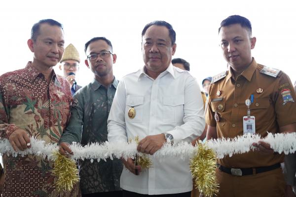 Wagub Cik Ujang Resmikan SPPG Gandus, Tegaskan Komitmen Perangi Stunting di Sumsel