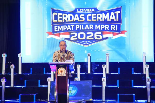 Wagub Sumsel Cik Ujang Apresiasi LCC Empat Pilar MPR RI, Perkuat Wawasan Kebangsaan Generasi Muda