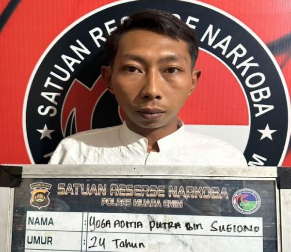 Warga Lampung Tertangkap Edarkan Sabu di Muara Enim, Kasatresnarkoba: Terancam 20 Tahun Penjara