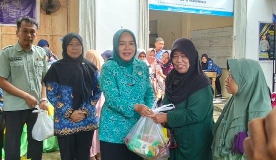 Warga Serbu Pasar Murah Pemkot Prabumulih, Bantu Penuhi Kebutuhan Pokok dengan Harga Terjangkau