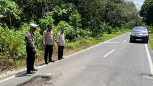 Diduga Hantam Lubang di Jalan OKU Timur, Dua Pemudik Asal Lampung Tewas dalam Kecelakaan Tragis