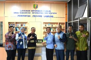 Komisi I DPRD Provinsi Sumatera Selatan Lakukan Kunjungan Kerja ke Dinas Kominfo Provinsi Lampung, Bahas Transformasi Digital hingga Sumsel Zero Blank